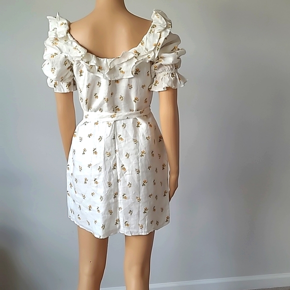 Reformation Indio Dress Mini Rosebud Floral - Picture 5 of 10